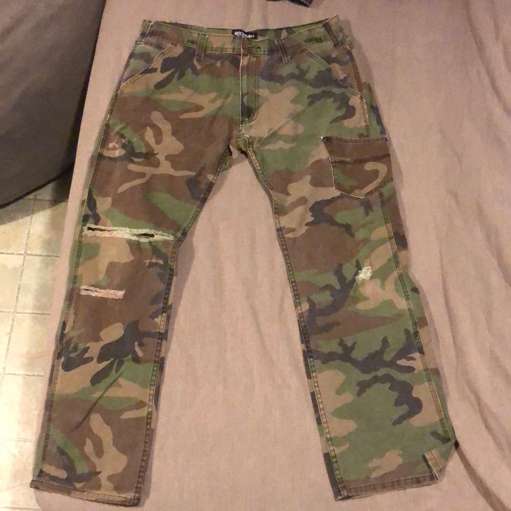 Rocksmith Military Camo Pants